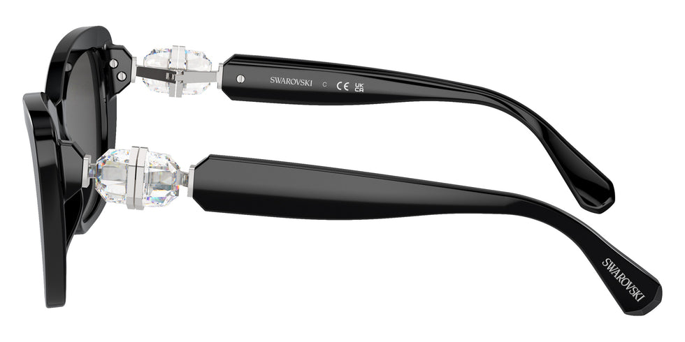 Swarovski SK6018 100187 52 - Black / Dark Gray #id:sk6018100187_s:100110