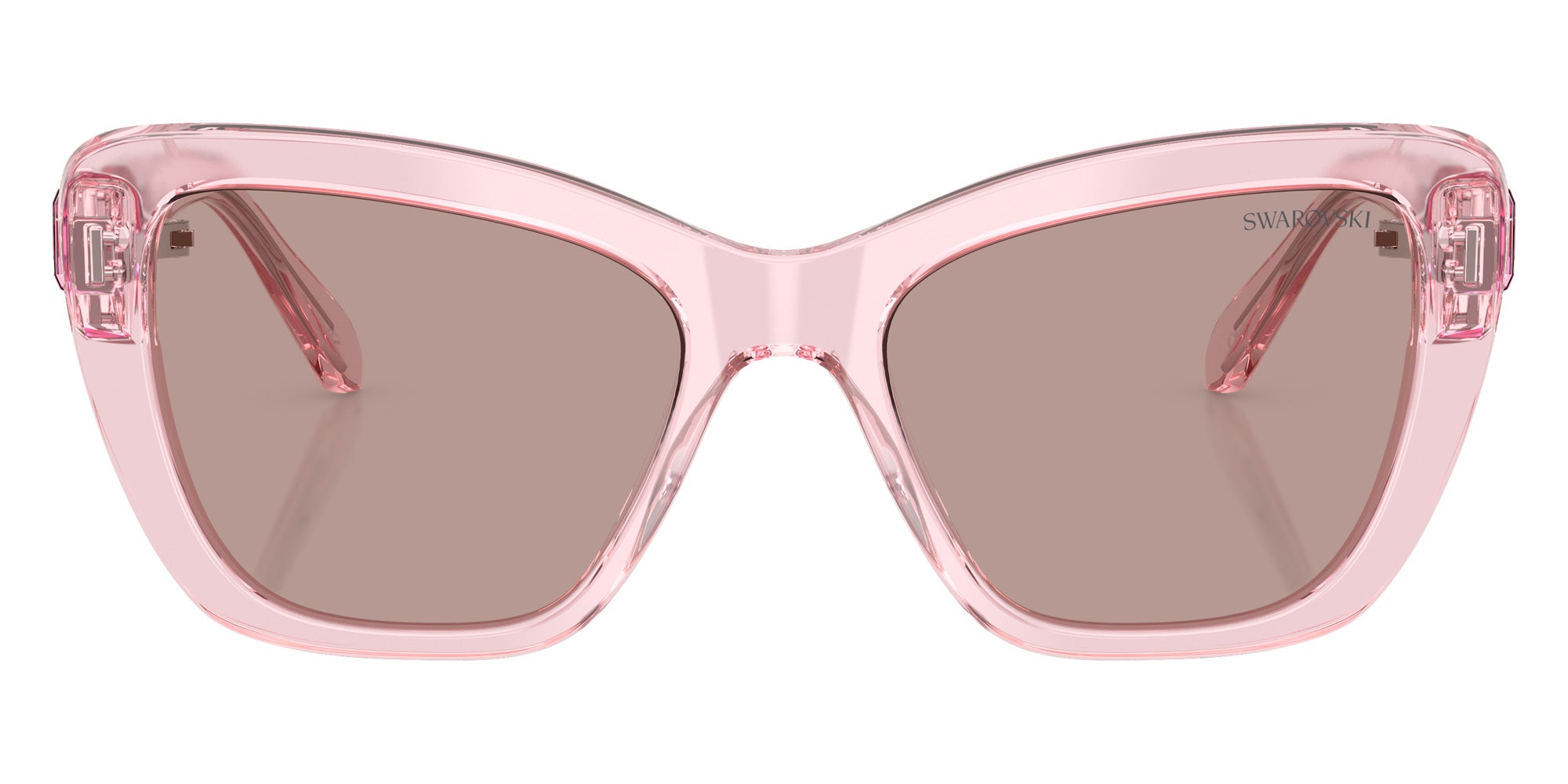 Swarovski SK6018 30017N 52 - Transparent Pink / Light Purple Brown #id:sk601830017n_s:112100