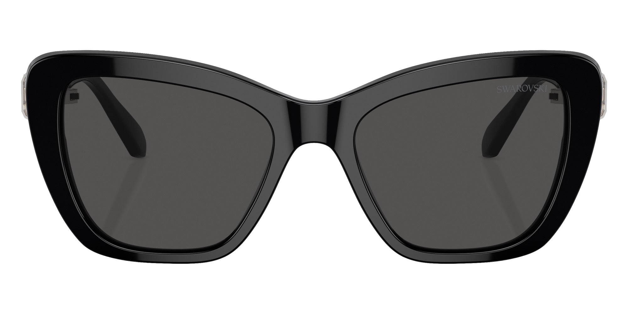 Swarovski SK6018F 100187 55 - Black / Dark Gray #id:sk6018f100187_s:100100