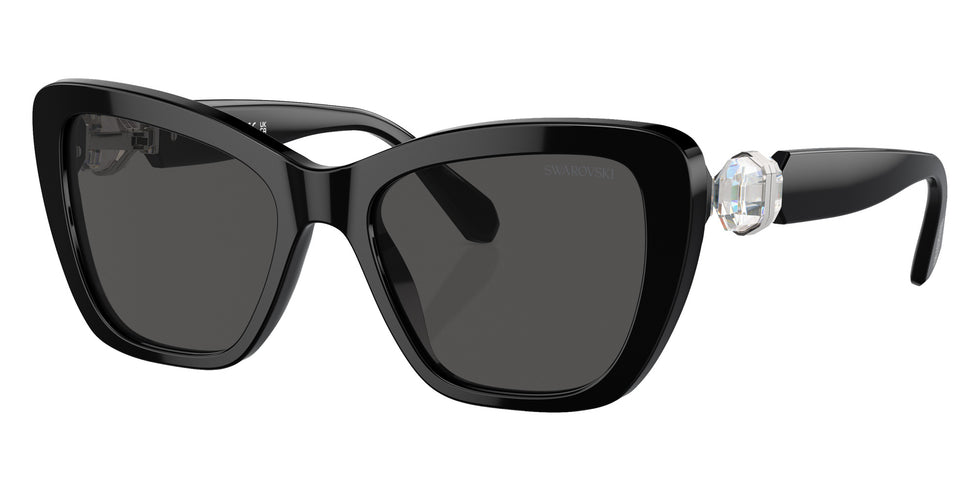 Swarovski SK6018F 100187 55 - Black / Dark Gray #id:sk6018f100187_s:100105