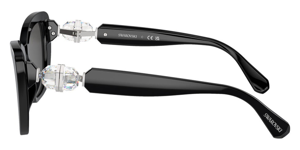 Swarovski SK6018F 100187 55 - Black / Dark Gray #id:sk6018f100187_s:100110