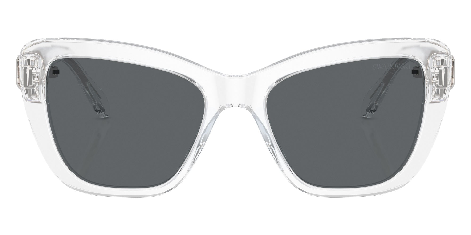 Swarovski SK6018F 102787 55 - Crystal / Dark Gray #id:sk6018f102787_s:102100