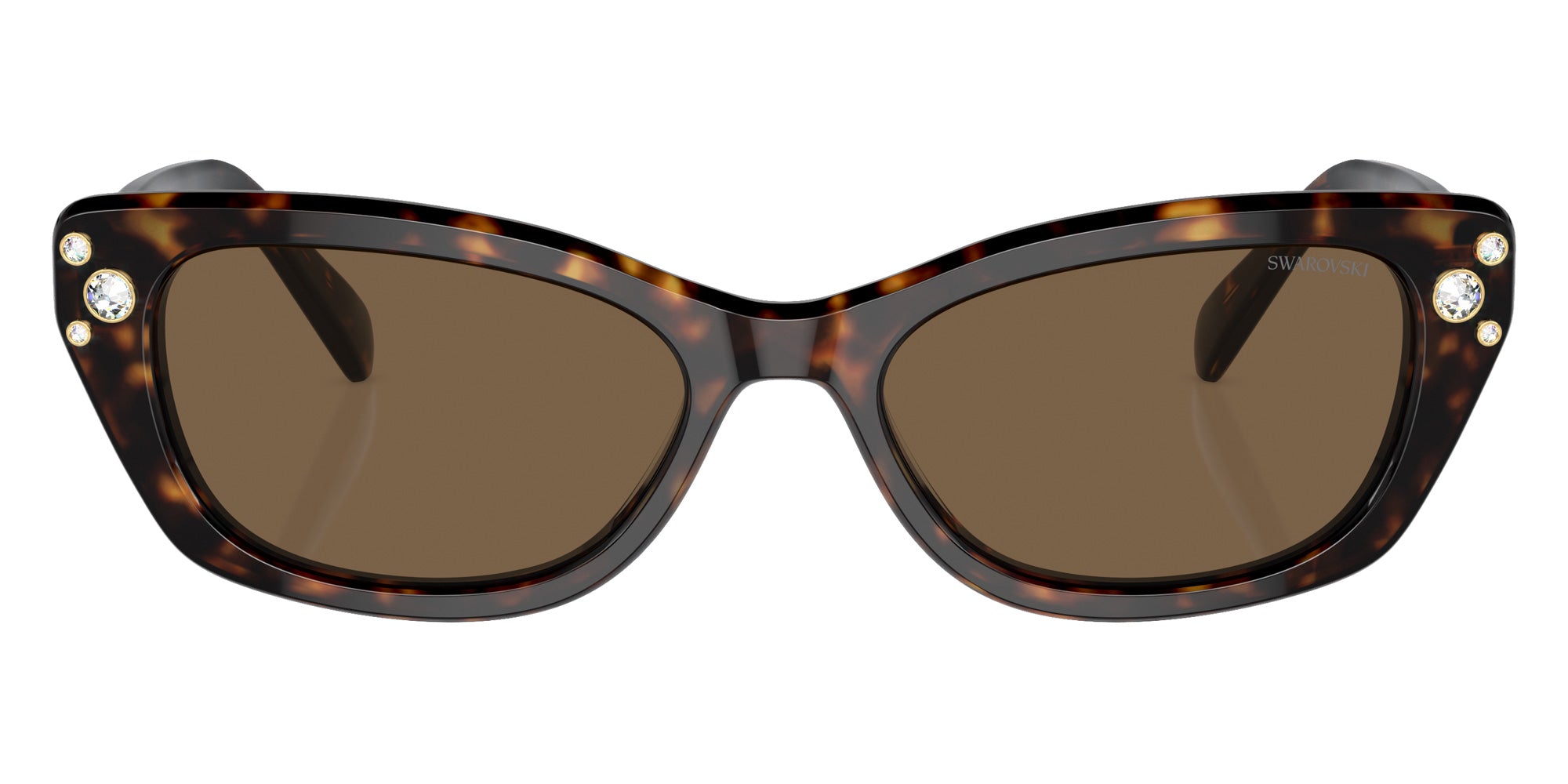 Swarovski SK6019 100273 54 - Havana / Dark Brown #id:sk6019100273_s:102100