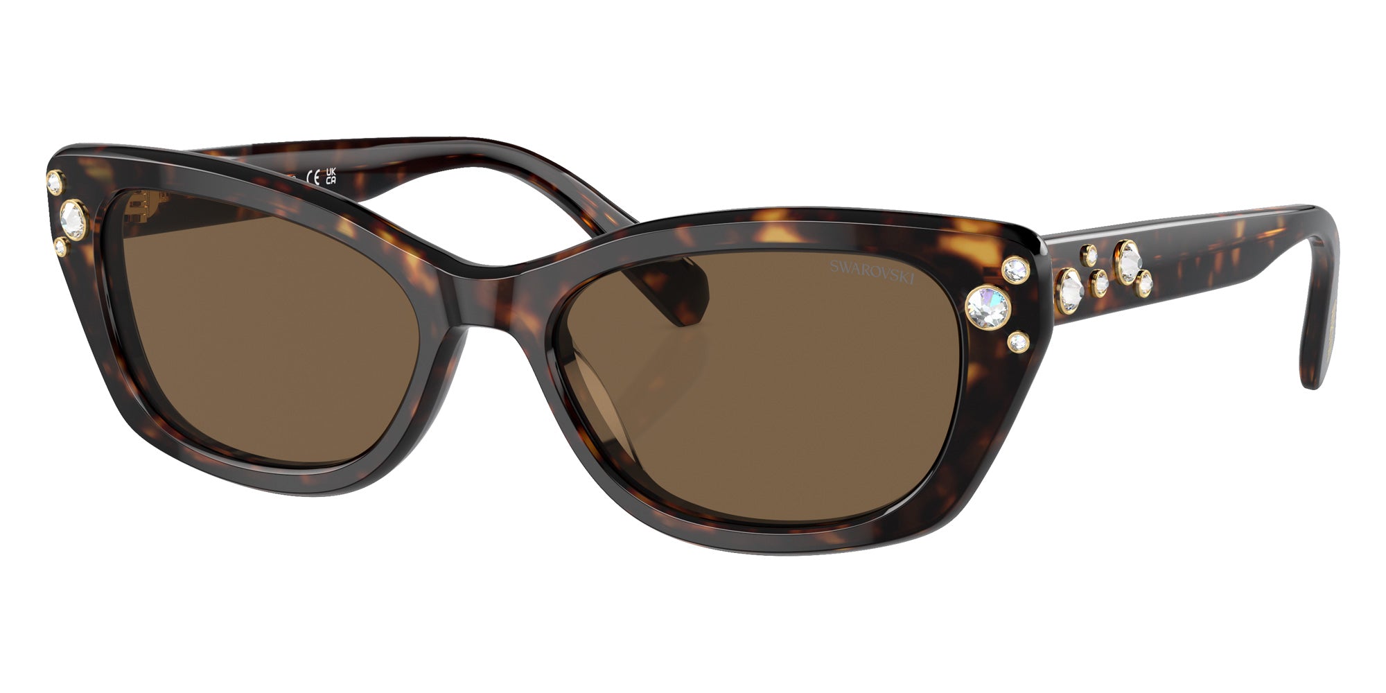 Swarovski SK6019 100273 54 - Havana / Dark Brown #id:sk6019100273_s:102105