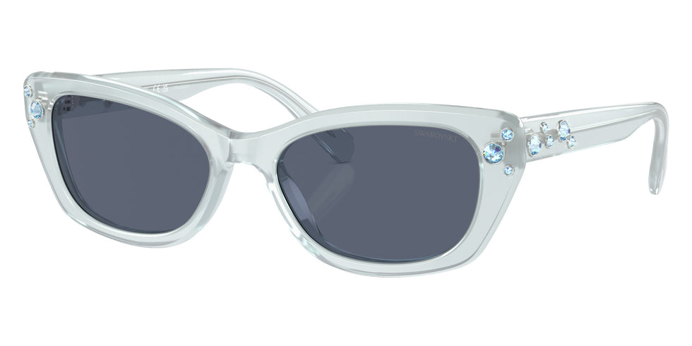 Swarovski SK6019 10242V 54 - Milky Light Blue / Polarized Dark Blue #id:sk601910242v_s:104105