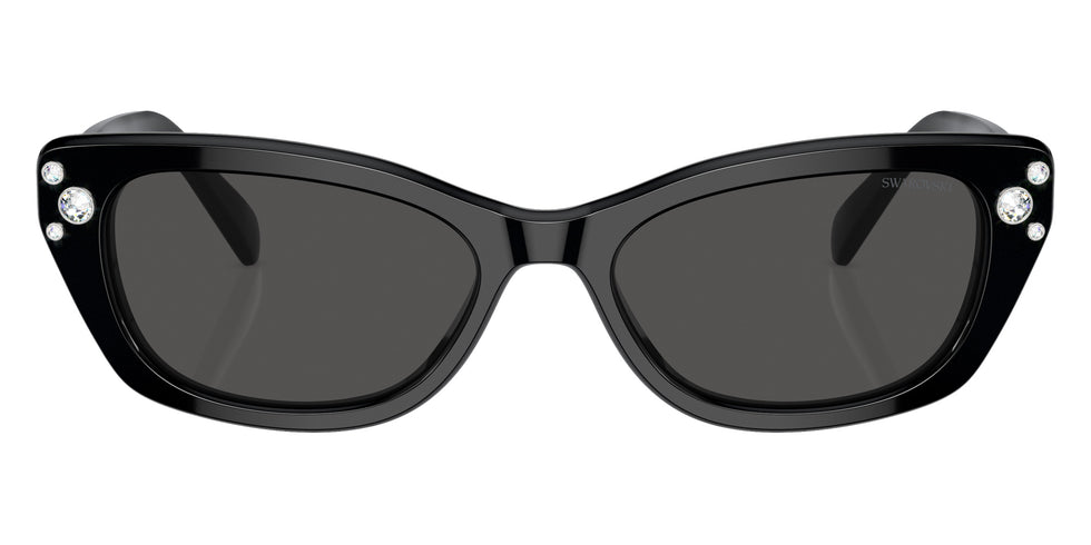 Swarovski SK6019F 100187 54 - Black / Dark Gray #id:sk6019f100187_s:100100