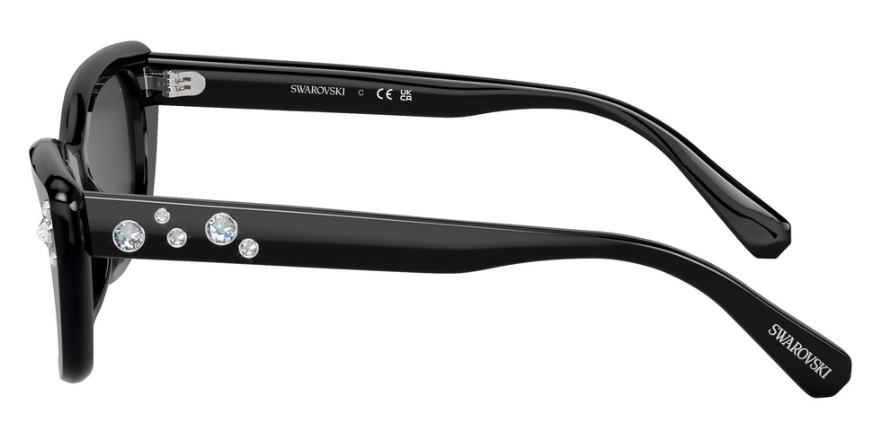 Swarovski SK6019F 100187 54 - Black / Dark Gray #id:sk6019f100187_s:100110