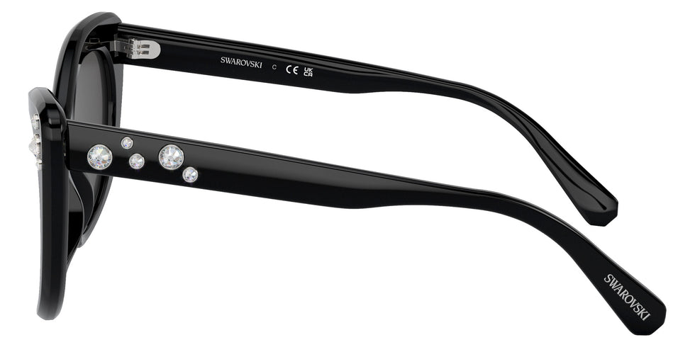 Swarovski SK6020 100187 55 - Black / Dark Gray #id:sk6020100187_s:100110