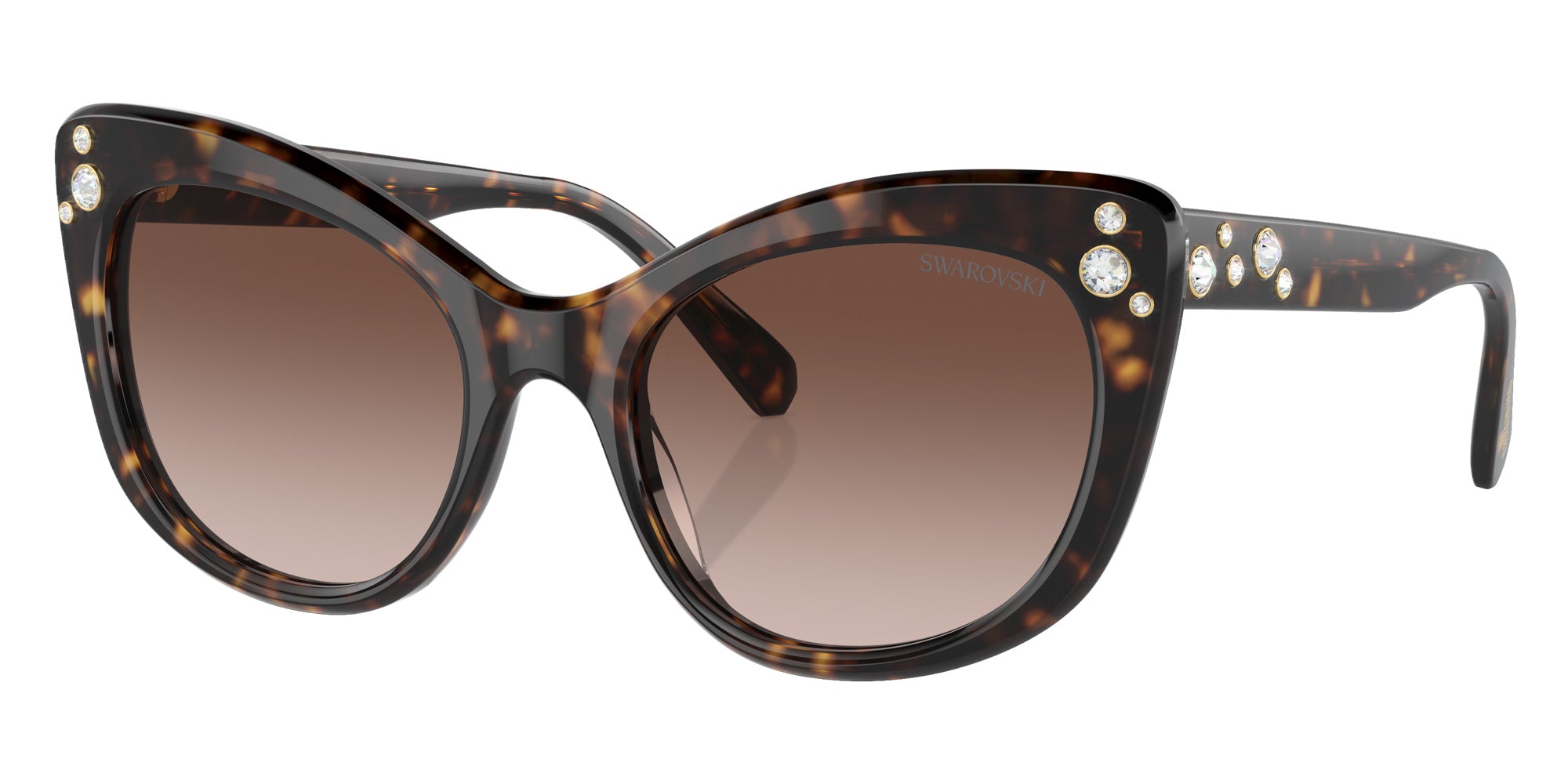 Swarovski SK6020 100213 55 - Havana / Gradient Brown #id:sk6020100213_s:102105