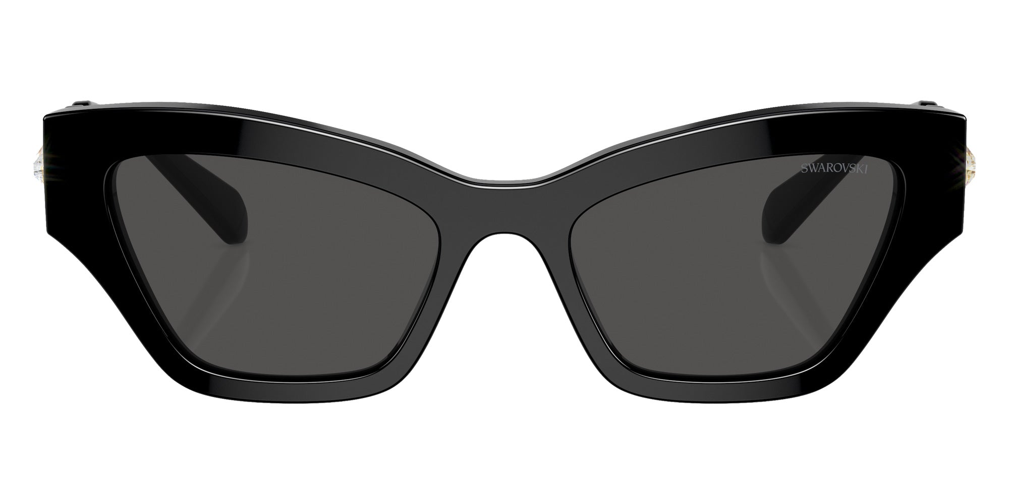Swarovski SK6021 100187 53 - Black / Dark Gray #id:sk6021100187_s:102100