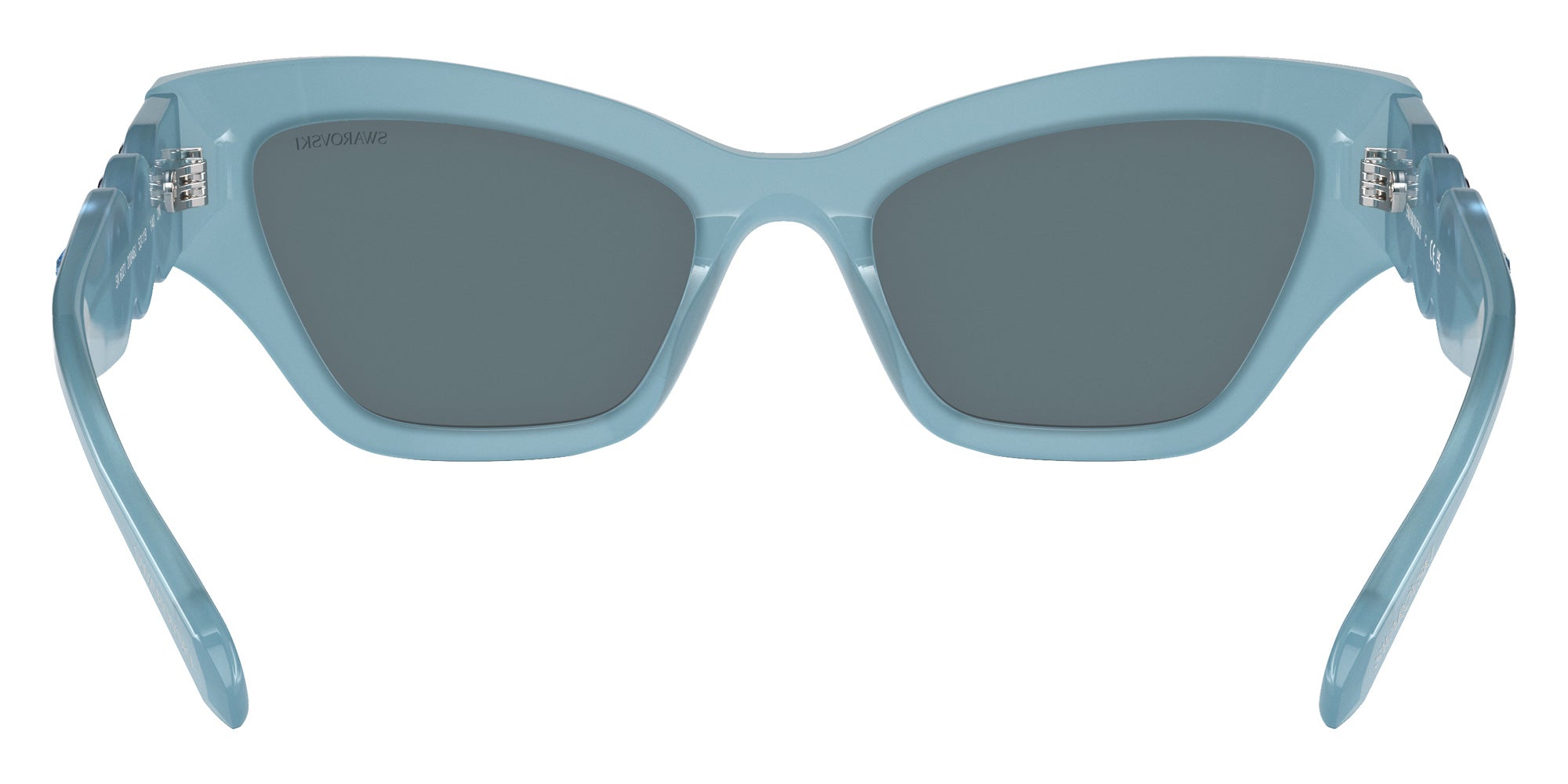 Swarovski SK6021 20046J 53 - Milky Light Blue / Blue Mirrored White #id:sk602120046j_s:110115