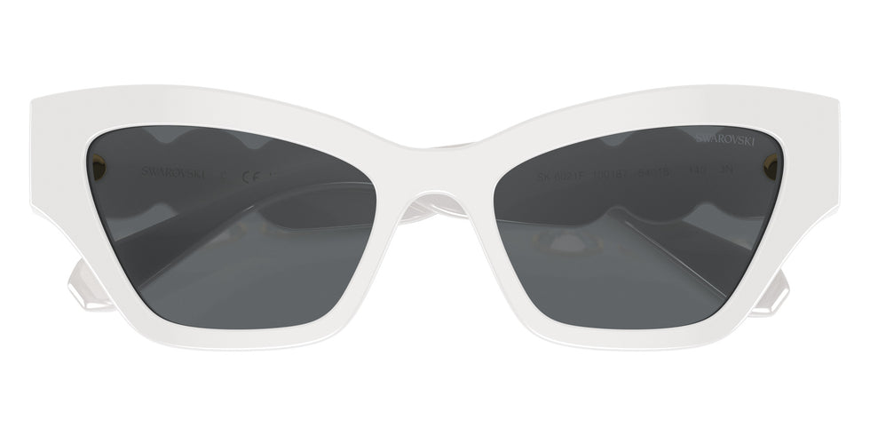 Swarovski SK6021F 105087 54 - White / Dark Gray #id:sk6021f105087_s:102120