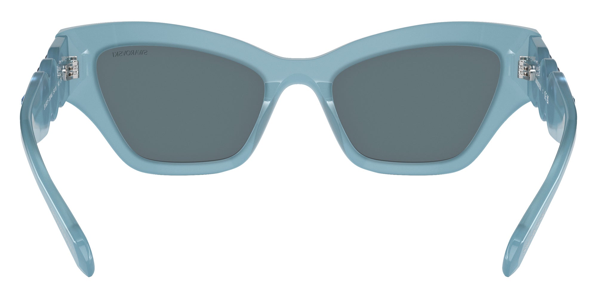 Swarovski SK6021F 20046J 54 - Milky Light Blue / Blue Mirrored White #id:sk6021f20046j_s:106115
