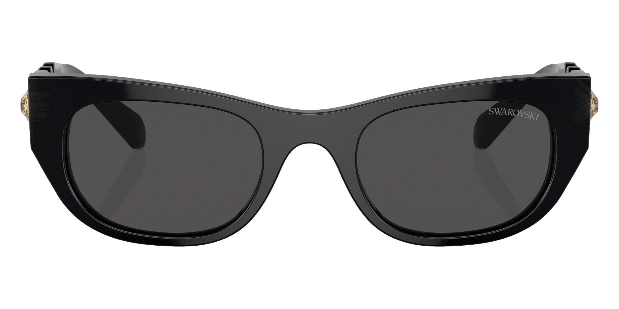 Swarovski SK6022 100187 51 - Black / Dark Gray #id:sk6022100187_s:100100