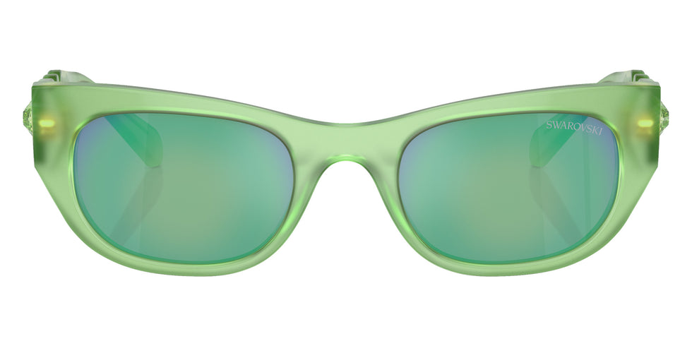 Swarovski SK6022 105131 51 - Milky Green / Light Blue Mirrored Green #id:sk6022105131_s:106100