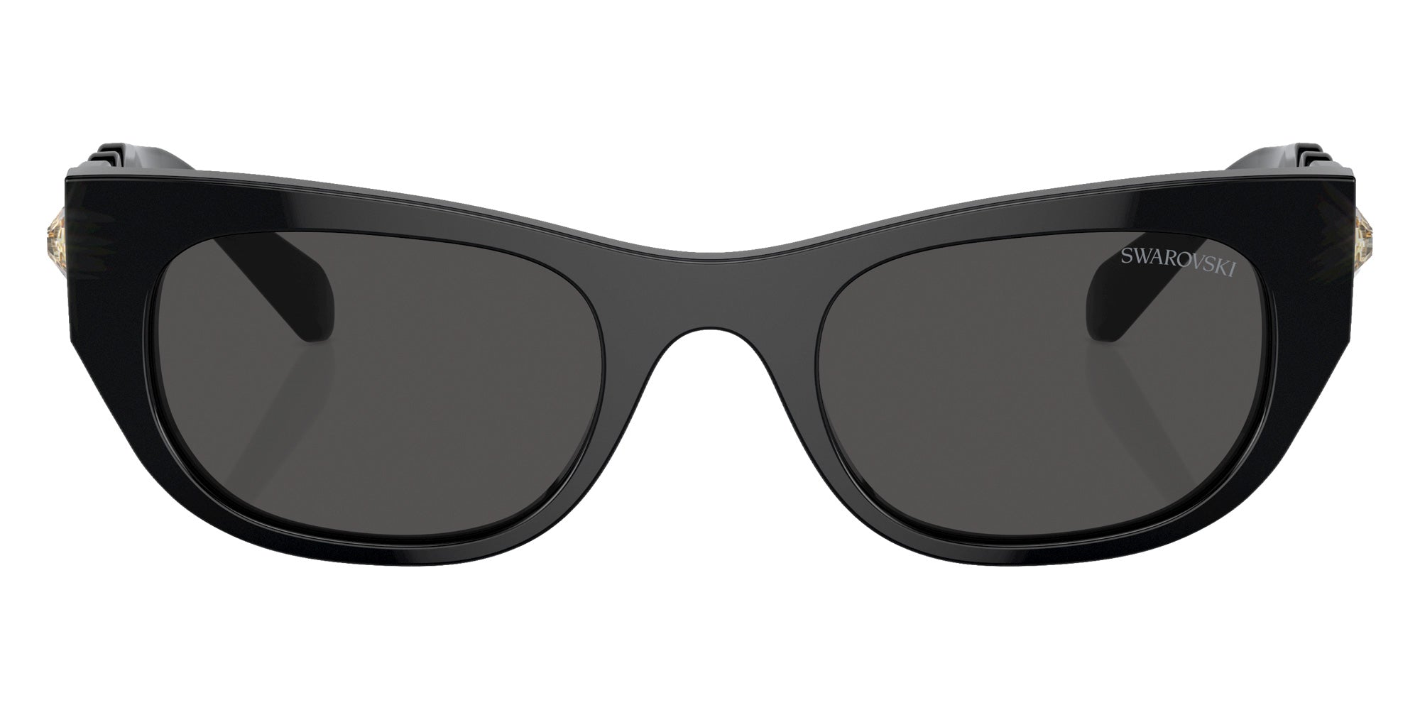Swarovski SK6022F 100187 53 - Black / Dark Gray #id:sk6022f100187_s:100100