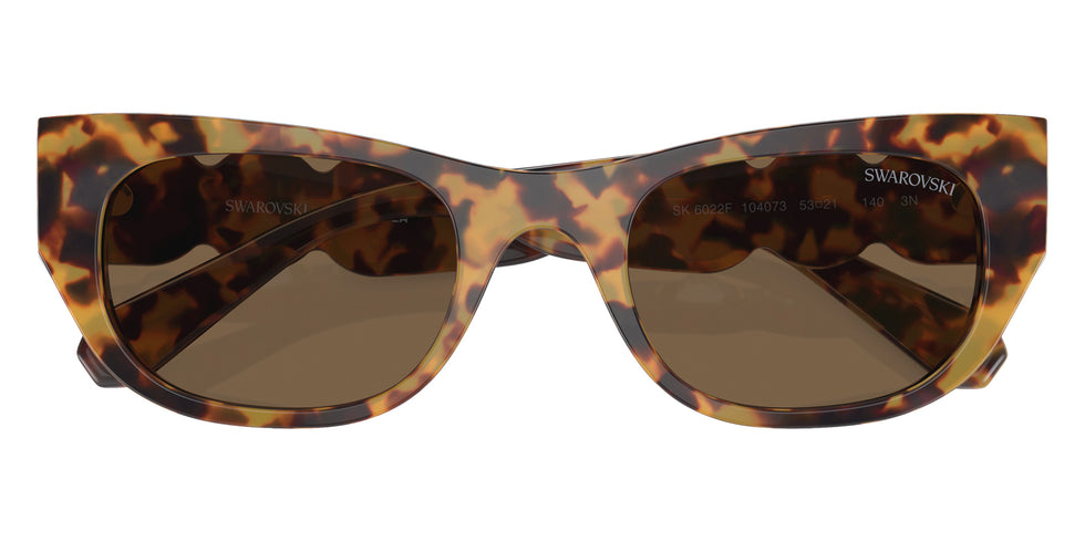 Swarovski SK6022F 104073 53 - Medium Havana / Dark Brown #id:sk6022f104073_s:104120