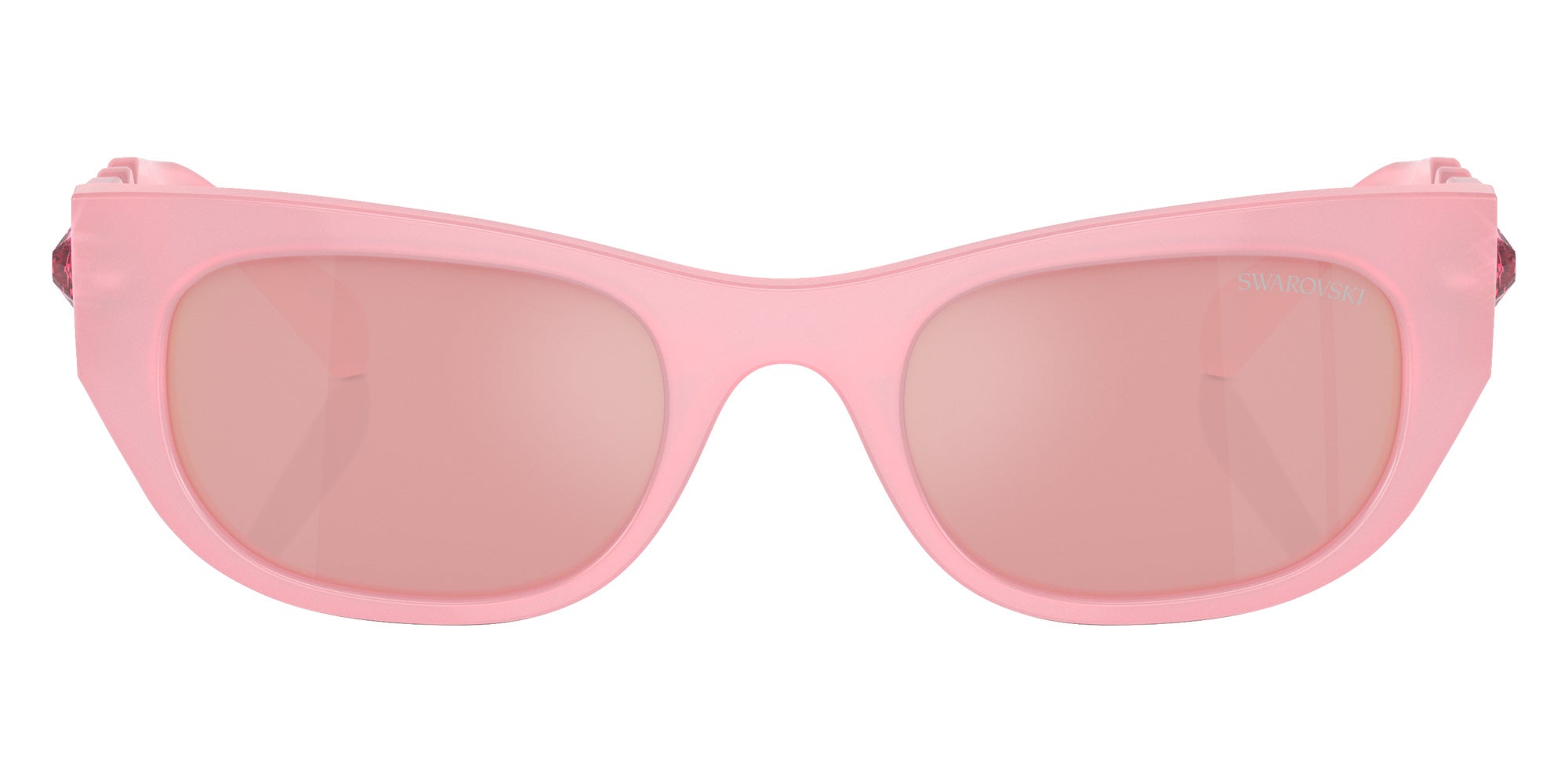 Swarovski SK6022F 2001E4 53 - Milky Pink / Pink Mirrored Pink #id:sk6022f2001e4_s:106100