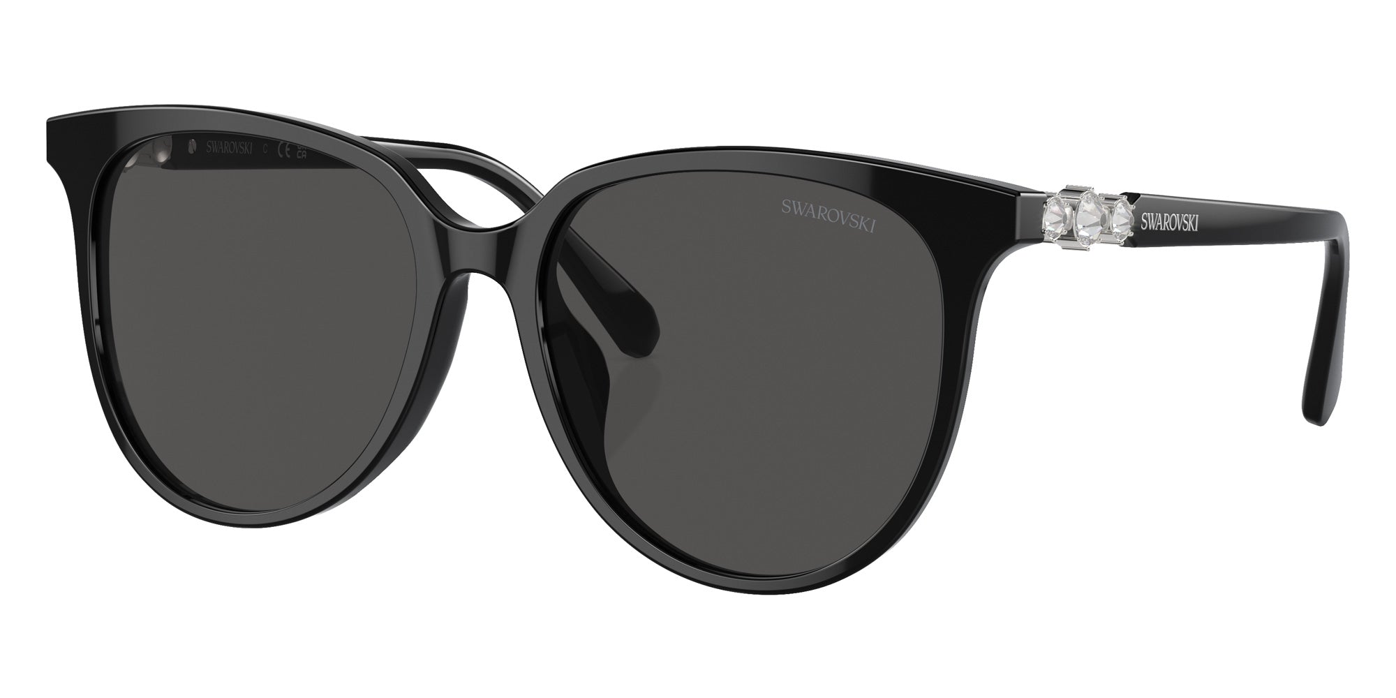 Swarovski SK6023D 100187 56 - Black / Dark Gray #id:sk6023d100187_s:100105