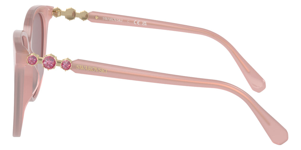 Swarovski SK6023D 10311N 56 - Milky Pink / Light Purple Brown #id:sk6023d10311n_s:102110