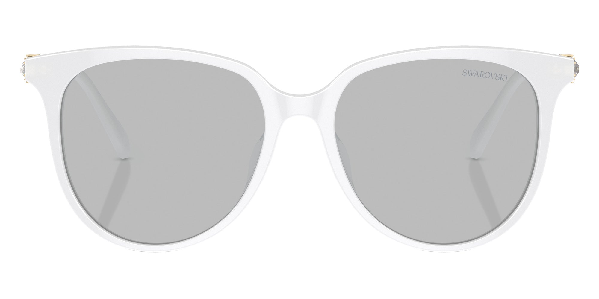 Swarovski SK6023D 103387 56 - Opal White / Light Gray #id:sk6023d103387_s:104100