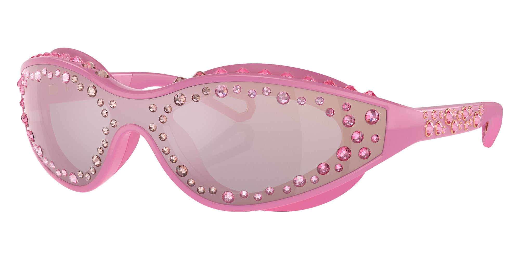 Swarovski SK6024 10531N 142 - Pink / Blue Mirrored Purple Rose #id:sk602410531n_s:104105