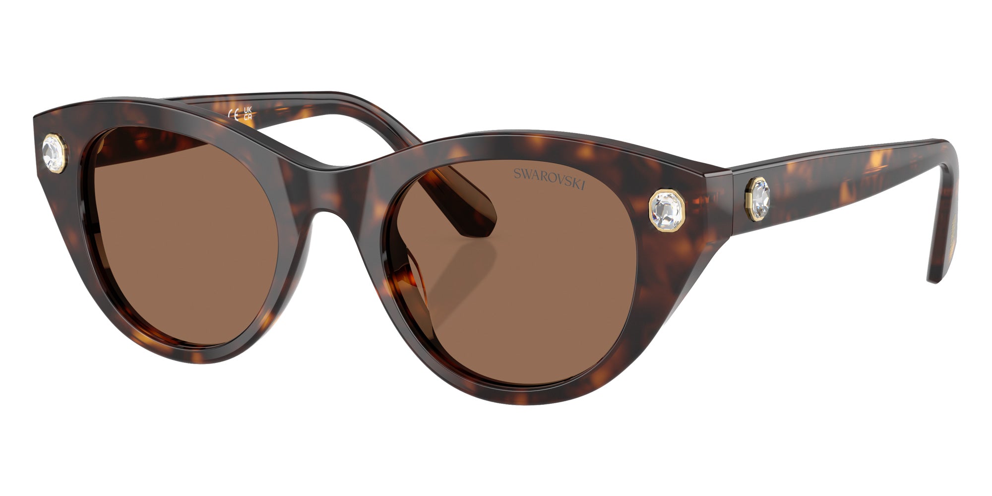 Swarovski SK6025 100273 47 - Havana / Dark Brown #id:sk6025100273_s:102105