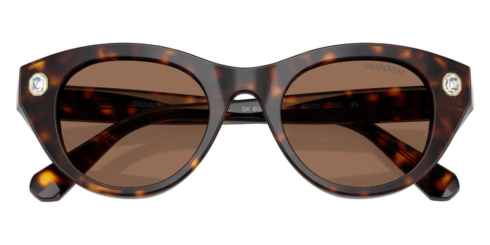 Swarovski SK6025 100273 47 - Havana / Dark Brown #id:sk6025100273_s:102120