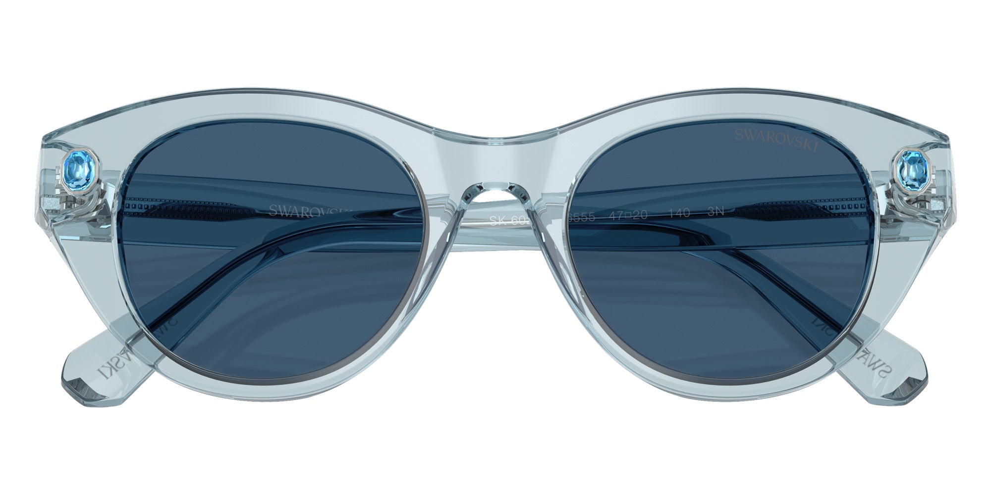 Swarovski SK6025 106555 47 - Transparent Light Blue / Dark Blue #id:sk6025106555_s:104120
