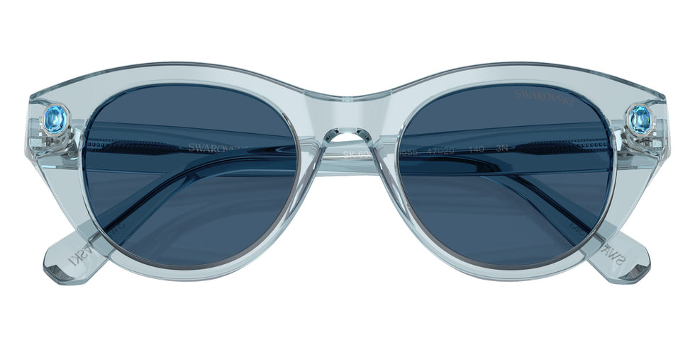 Swarovski SK6025 106555 47 - Transparent Light Blue / Dark Blue #id:sk6025106555_s:104120