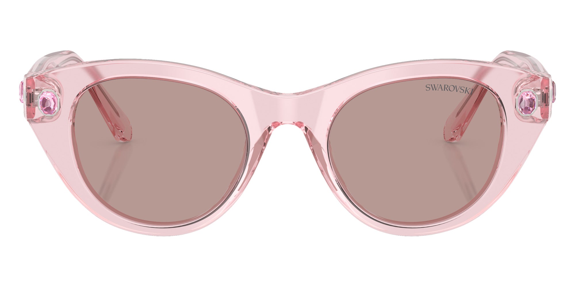 Swarovski SK6025 30017N 47 - Transparent Pink / Light Purple Brown #id:sk602530017n_s:106100