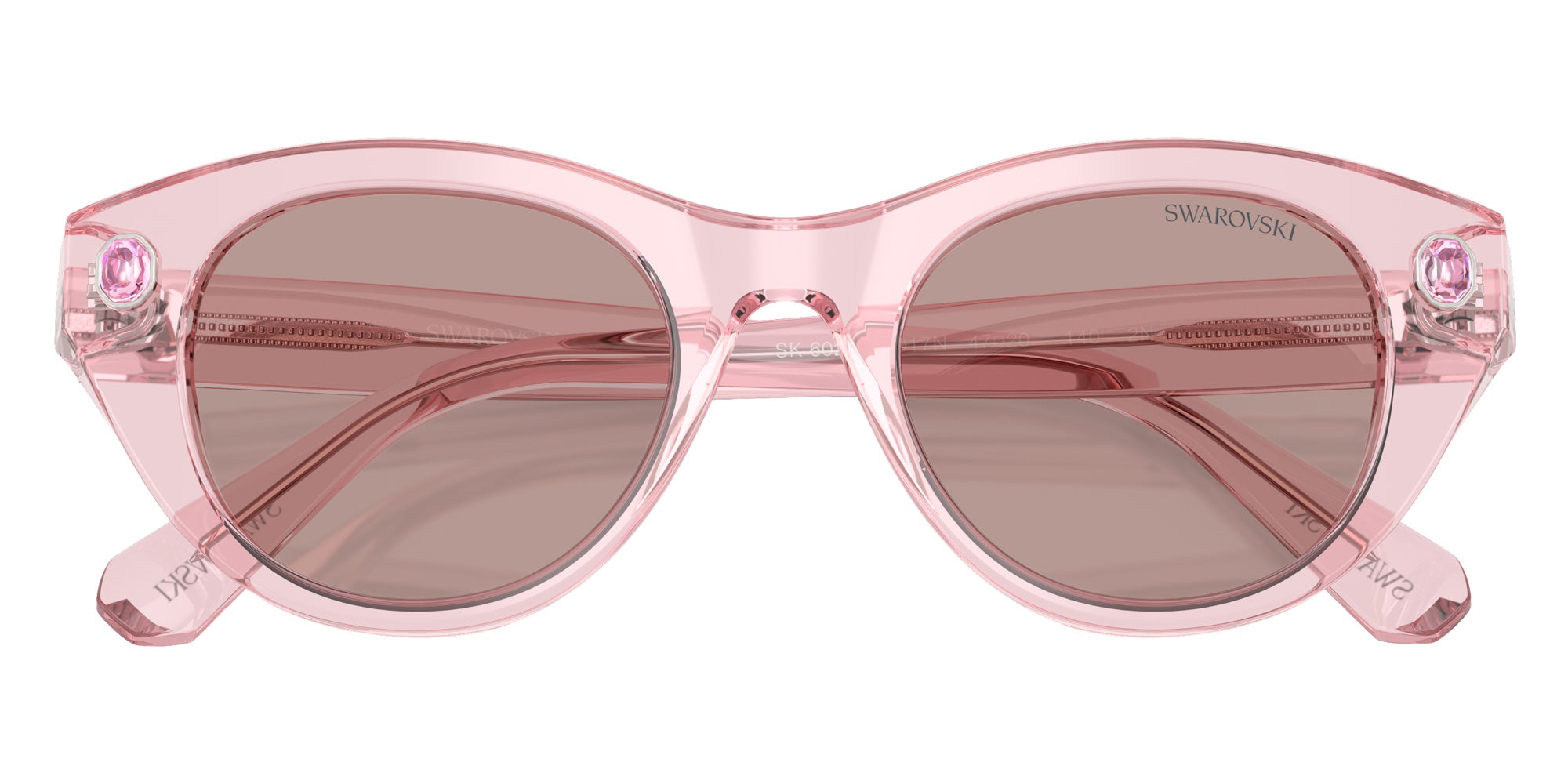Swarovski SK6025 30017N 47 - Transparent Pink / Light Purple Brown #id:sk602530017n_s:106120