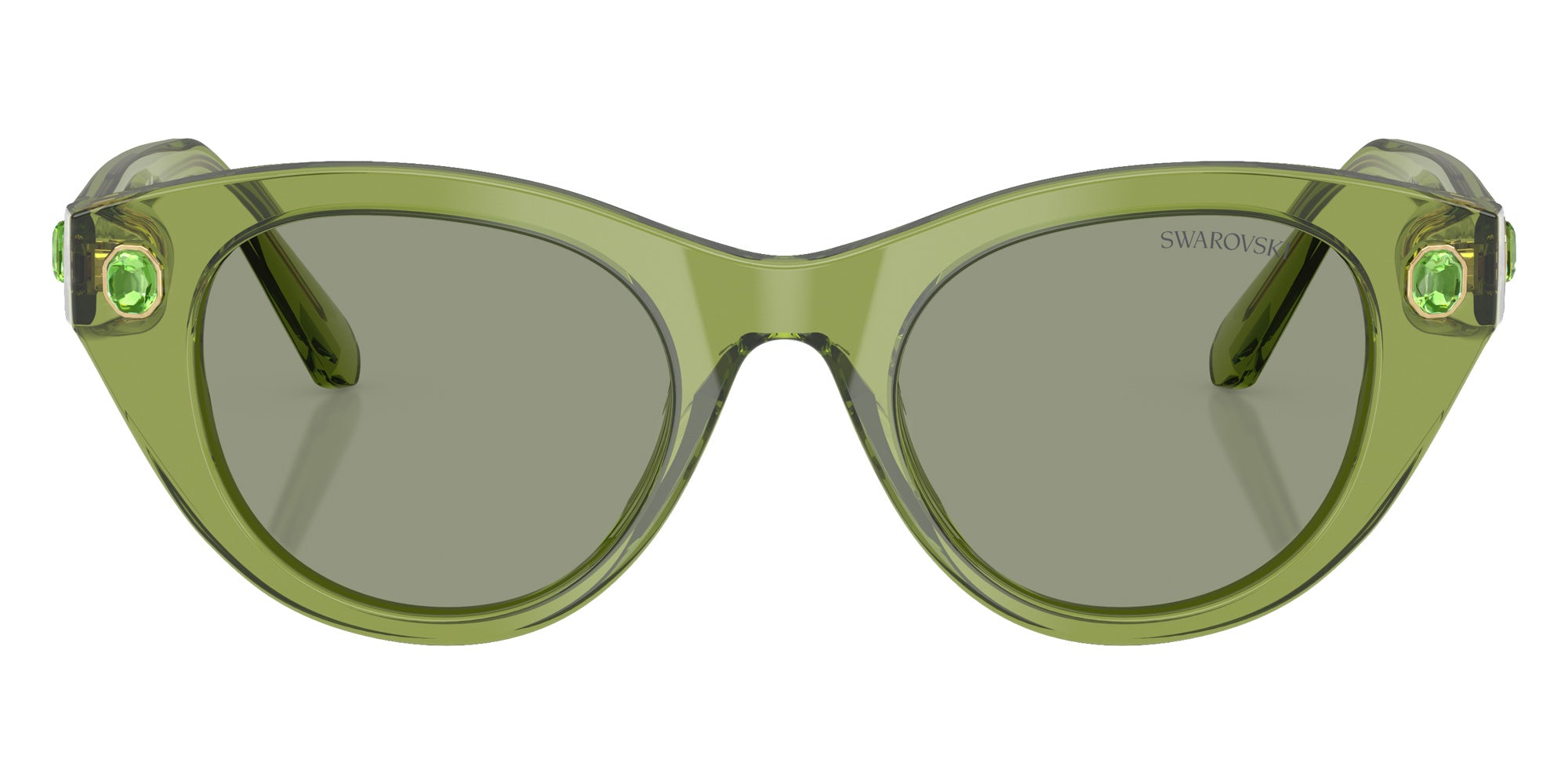 Swarovski SK6025 3002/2 47 - Transparent Green / Green #id:sk602530022_s:108100