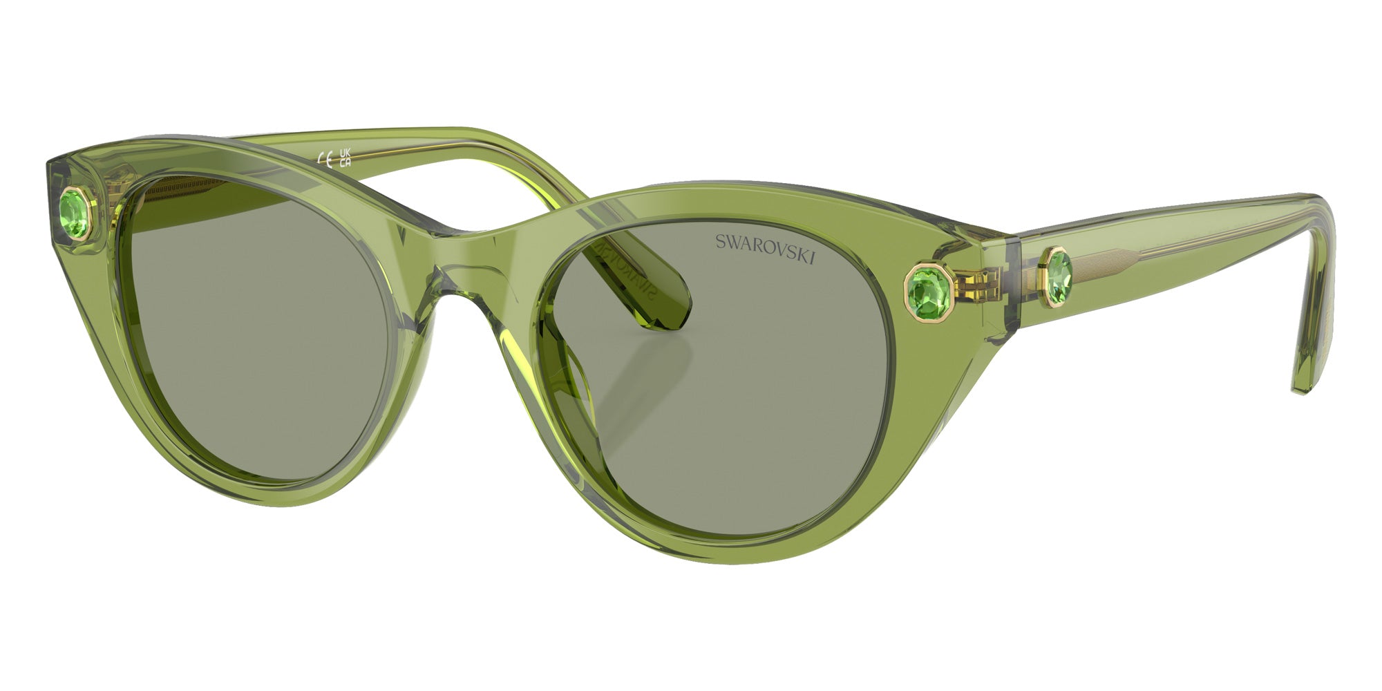 Swarovski SK6025 3002/2 47 - Transparent Green / Green #id:sk602530022_s:108105
