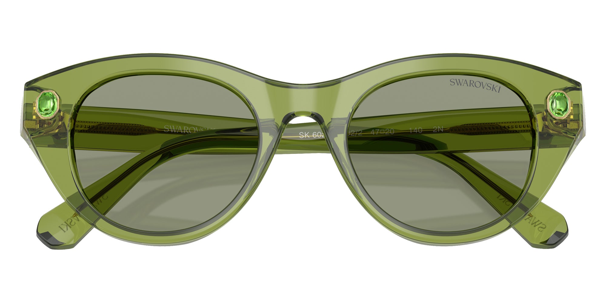 Swarovski SK6025 3002/2 47 - Transparent Green / Green #id:sk602530022_s:108120