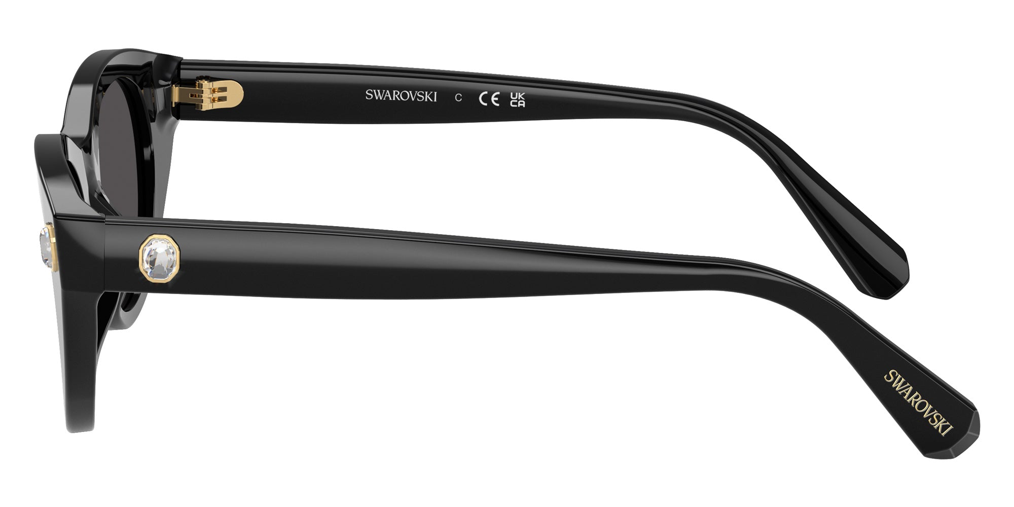 Swarovski SK6025F 100187 48 - Black / Dark Gray #id:sk6025f100187_s:100110