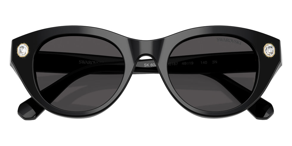 Swarovski SK6025F 100187 48 - Black / Dark Gray #id:sk6025f100187_s:100120