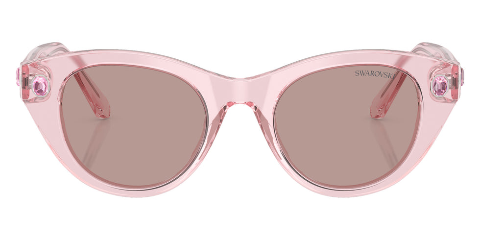 Swarovski SK6025F 30017N 48 - Transparent Pink / Light Purple Brown #id:sk6025f30017n_s:106100