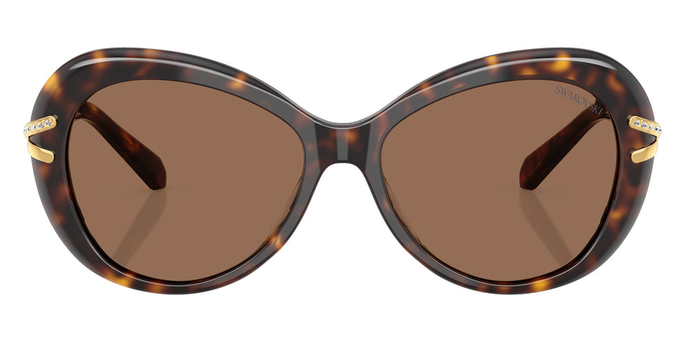 Swarovski SK6026 100273 56 - Havana / Dark Brown #id:sk6026100273_s:102100