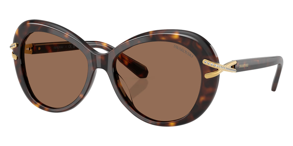Swarovski SK6026 100273 56 - Havana / Dark Brown #id:sk6026100273_s:102105
