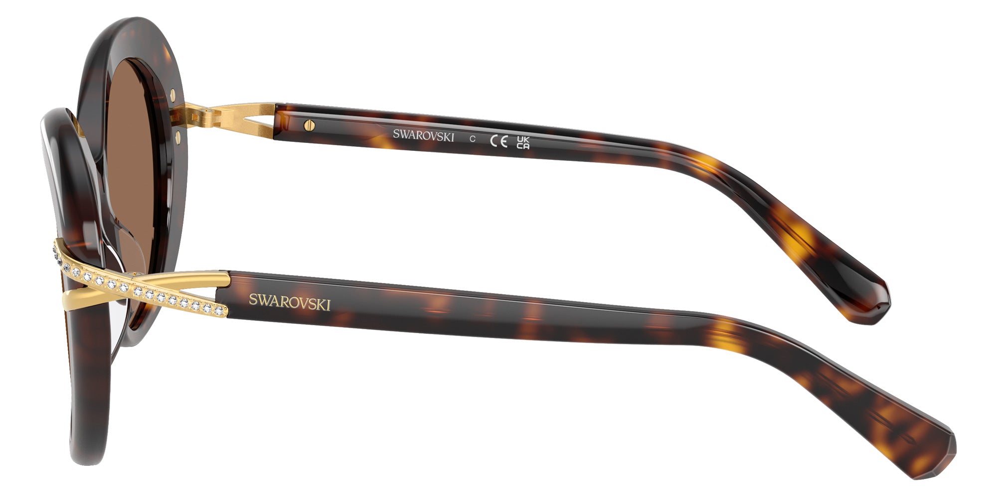 Swarovski SK6026 100273 56 - Havana / Dark Brown #id:sk6026100273_s:102110