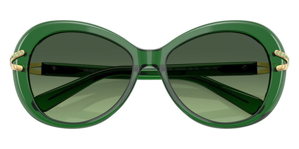 Swarovski SK6026 10642A 56 - Transparent Green / Green Gradient #id:sk602610642a_s:104120
