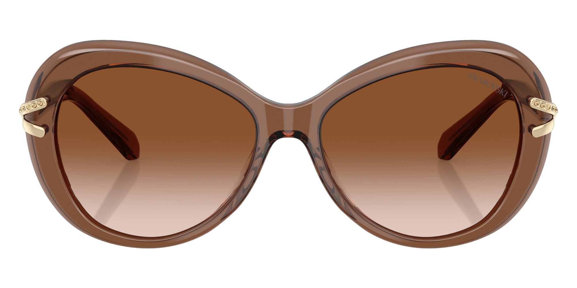 Swarovski SK6026 106713 56 - Transparent Brown / Gradient Brown #id:sk6026106713_s:106100