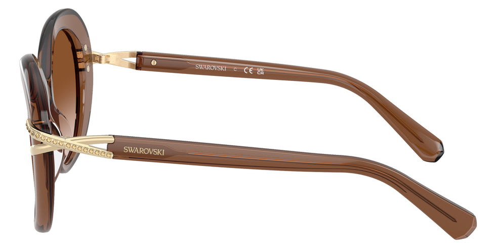 Swarovski SK6026 106713 56 - Transparent Brown / Gradient Brown #id:sk6026106713_s:106110