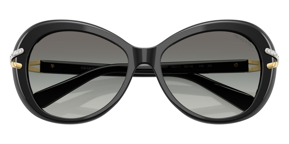 Swarovski SK6026F 100111 56 - Black / Gray Gradient #id:sk6026f100111_s:100120