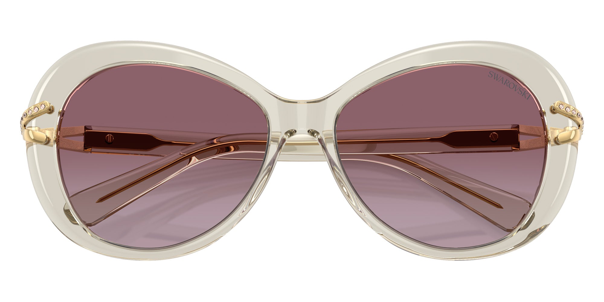 Swarovski SK6026F 30038H 56 - Transparent Beige / Violet Gradient #id:sk6026f30038h_s:104120