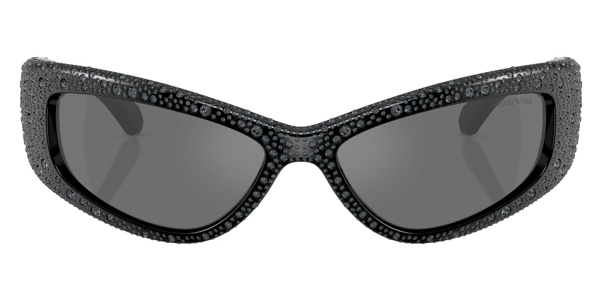 Swarovski SK6027 10326G 60 - Black / Gray Mirrored Black #id:sk602710326g_s:102100