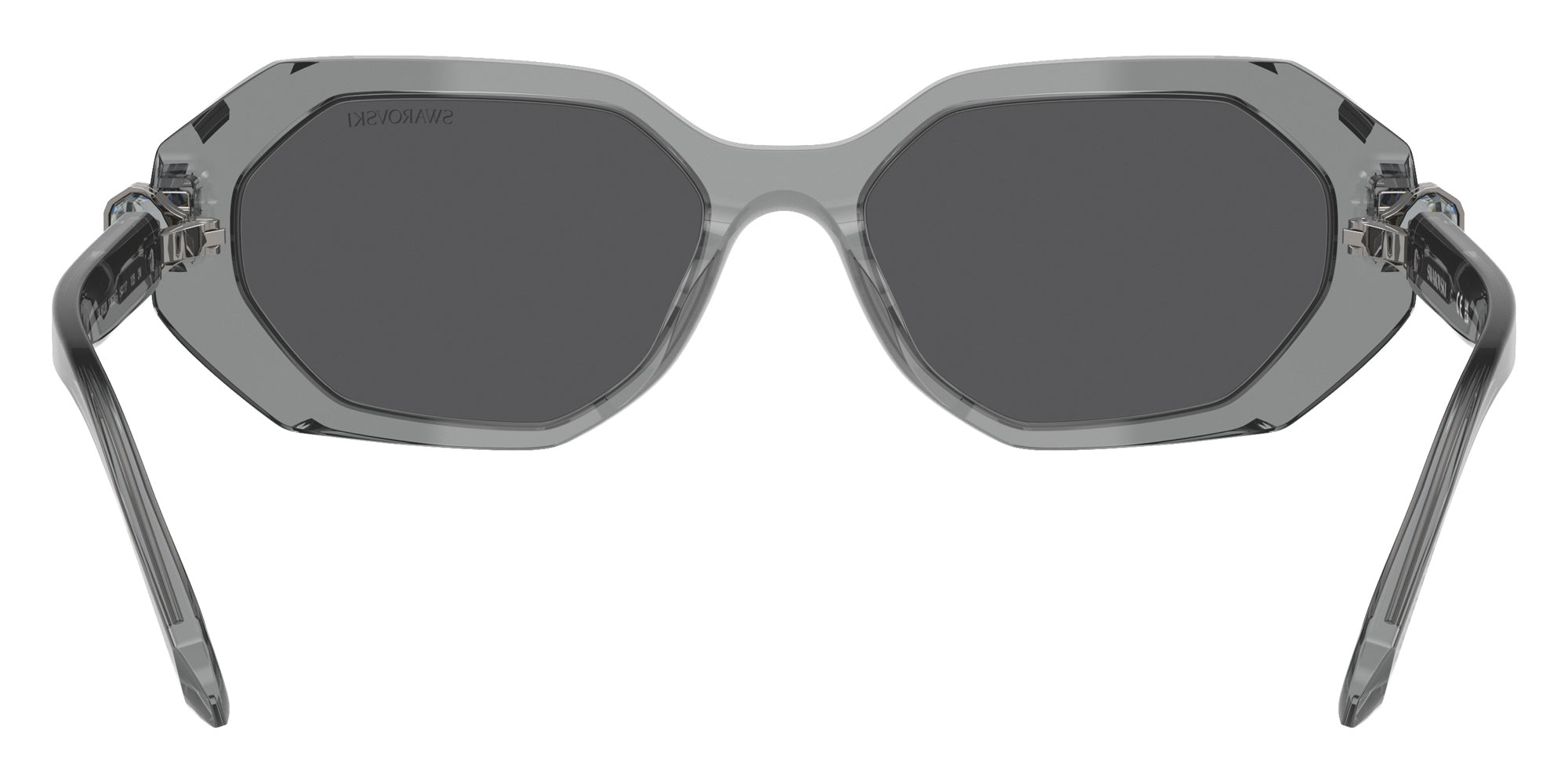 Swarovski SK6028 10626G 54 - Transparent Dark Gray / Gray Mirrored Black #id:sk602810626g_s:104115