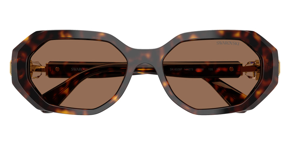 Swarovski SK6028F 100273 55 - Dark Havana / Dark Brown #id:sk6028f100273_s:102120
