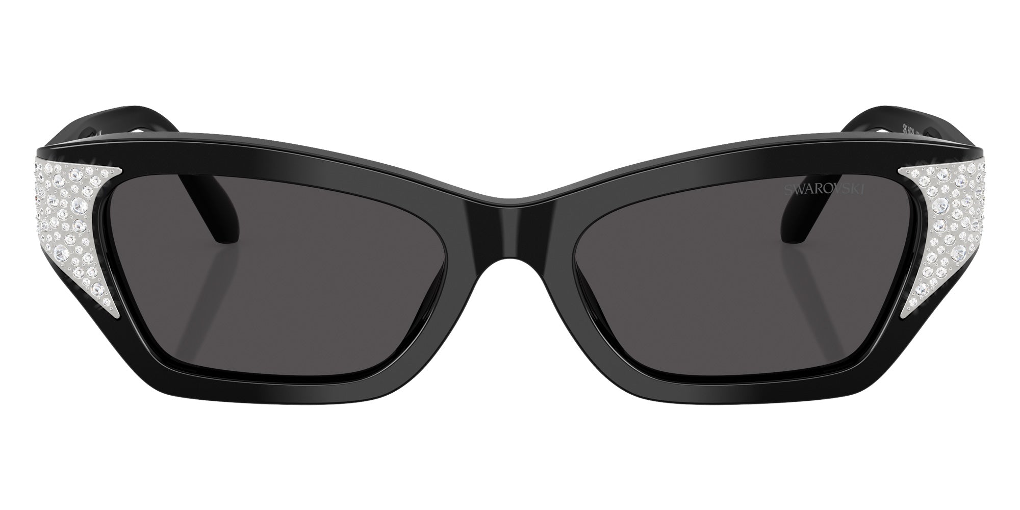 Swarovski SK6029 100187 50 - Black / Dark Gray #id:sk6029100187_s:100100